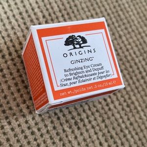 Origins Ginzing eye cream to brighten and depuff NIB